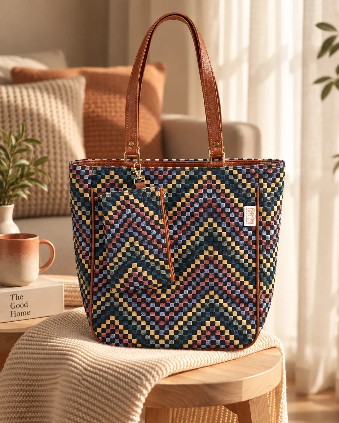 Vintage Mosaic Muse Carryall Bag