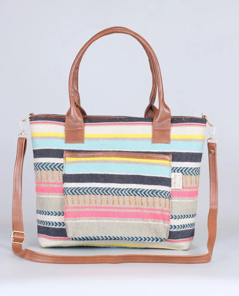 Vintage Satrangi Perfect Tote Bag