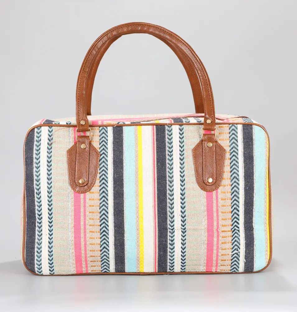 Vintage Satrangi Travel Bag