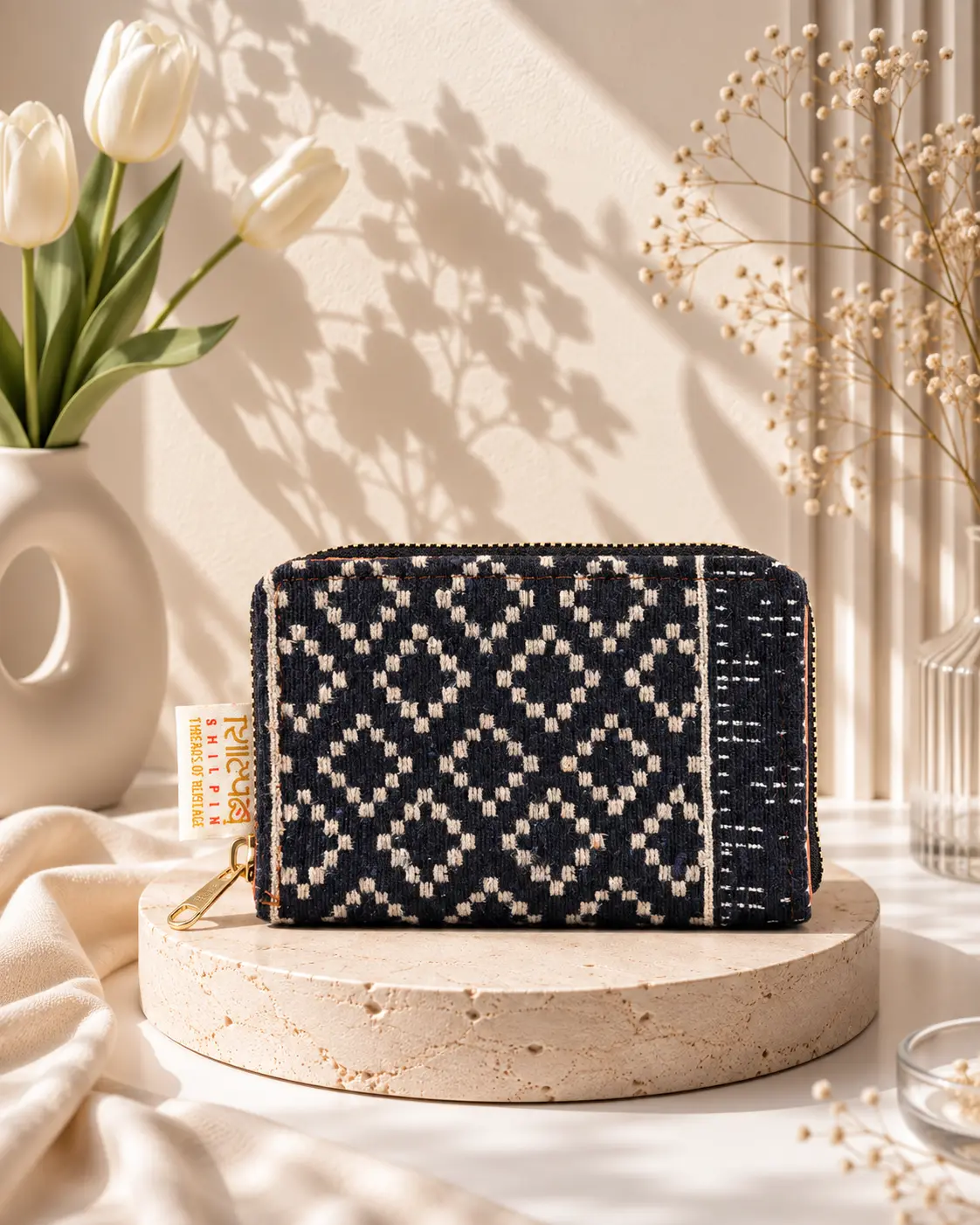 Vintage Mini Flap Wallet