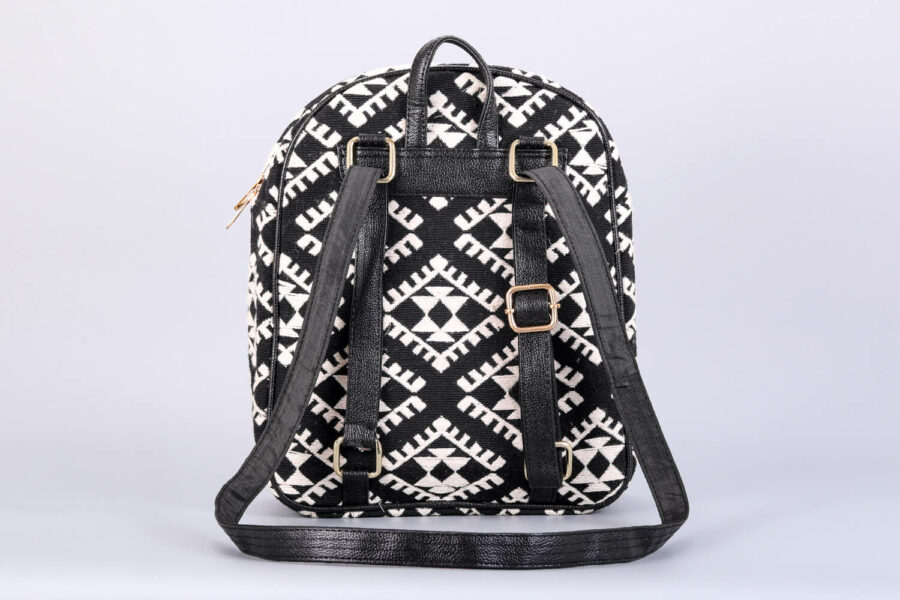 Charcoal Hues Vintage Backpack