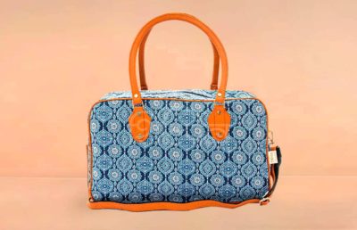 Royal Greek Blue Jaipur Travel Bag-new