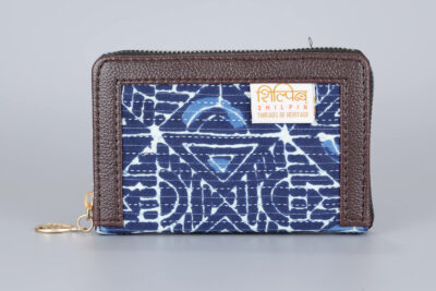 Indigo Geometric Jaipur Mini Wallet