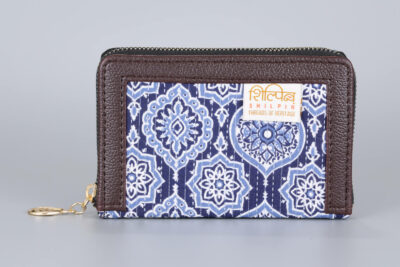 Royal Greek Blue Jaipur Mini Wallet