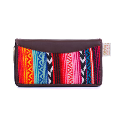 Satrangi single zipped wallet