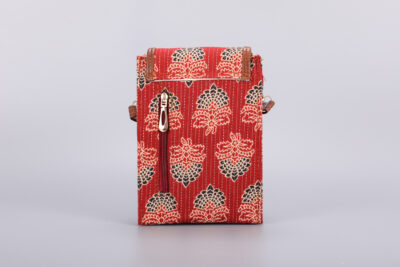 Jaipur Red Fern Mobile Sling bag
