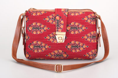 Red Fern Jaipur Capsule Sling Bag