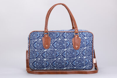 Indigo Geometric Jaipur Travel Bag