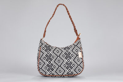 Vintage Double Diamond Baguette Sling Bag