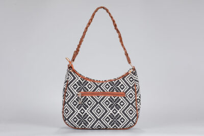 Vintage Double Diamond Baguette Sling Bag