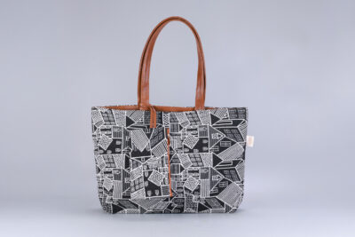 Vintage Noir City Tote Bag
