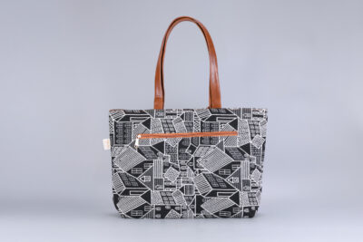 Vintage Noir City Tote Bag
