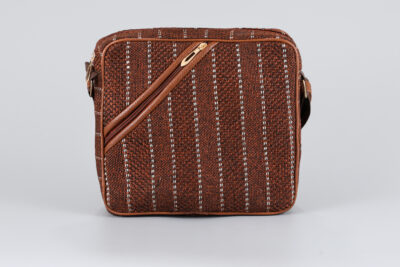 Jute Rust Travel Buddy Sling Bag