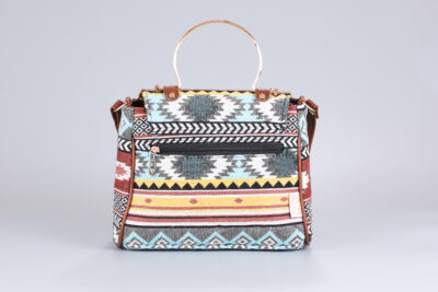 Vintage Brown Stripes Sassy Sling Bag