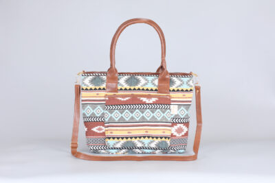 Vintage Brown Stripe Perfect Tote Bag