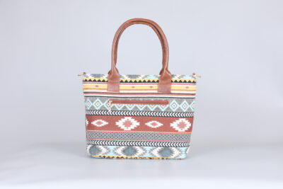 Vintage Brown Stripe Perfect Tote Bag