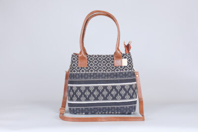 Vintage Abstract Beige Classic Handbag