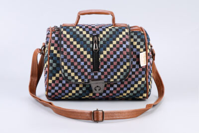 Vintage Mosaic Muse Duffle Sling Bag