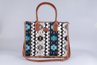 Vintage Blue Stripes Timeless Tote