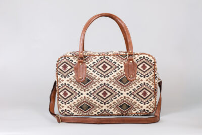 Vintage Tribal Triangle Travel Bag