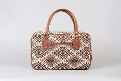 Vintage Tribal Triangle Travel Bag