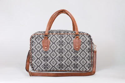 Vintage Double Diamond Travel Bag