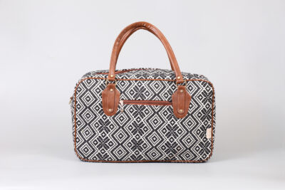 Vintage Double Diamond Travel Bag
