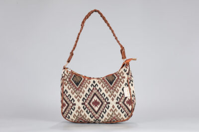 Vintage Tribal Triangle Baguette Sling Bag