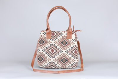 Vintage Tribal Triangle Classic Handbag