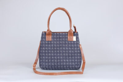 Vintage Blue Diamonds Classic Handbag