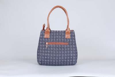 Vintage Blue Diamonds Classic Handbag