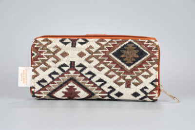 Vintage Tribal Triangle Flap Wallet
