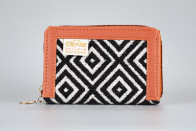 Vintage Black Diamonds Mini Wallet