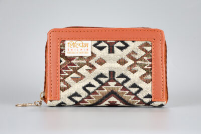 Vintage Tribal Triangle Mini Wallet