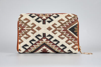 Vintage Tribal Triangle Mini Wallet