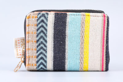 Vintage Satrangi Mini Flap Wallet