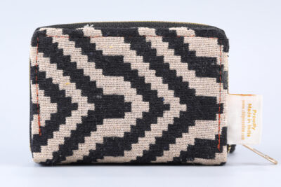 Vintage Zigzag Mini Flap Wallet