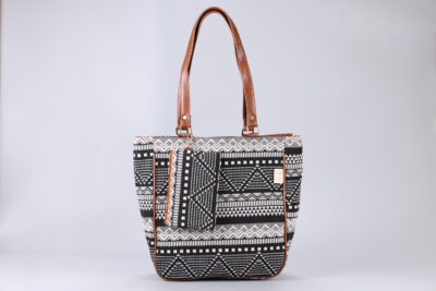 Vintage Abstract Carryall Bag