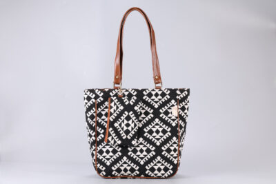 Vintage Charcoal Hues Carryall Bag