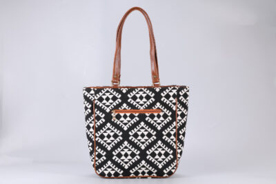 Vintage Charcoal Hues Carryall Bag