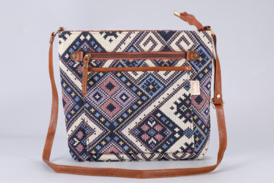 Vintage Indigo Flok Multi Pocket Sling