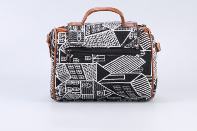 Vintage Noir City Duffle Sling Bag