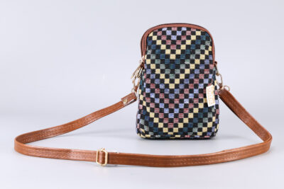 Vintage Mosaic Muse Mobile Sling Bag