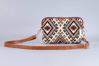 Vintage Tribal Triangle Side Swipe Sling